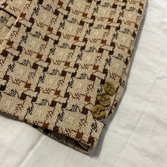 Hardwick Clothes Houndstooth Plaid Blazer - Picture 4 of 10